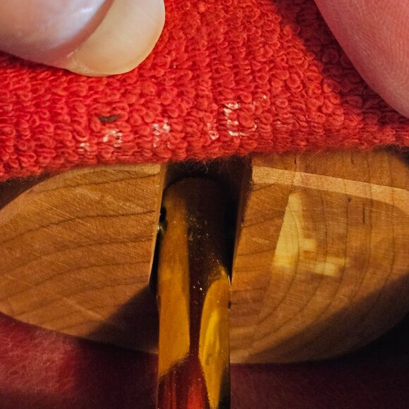 Donald Pliner Men's Soft Leather Horsebit Loafers, Black/Red, Sz 12 - Picture 16 of 16